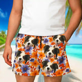 Personalized Face Beach Shorts – Custom Photo Unisex Summer Wear